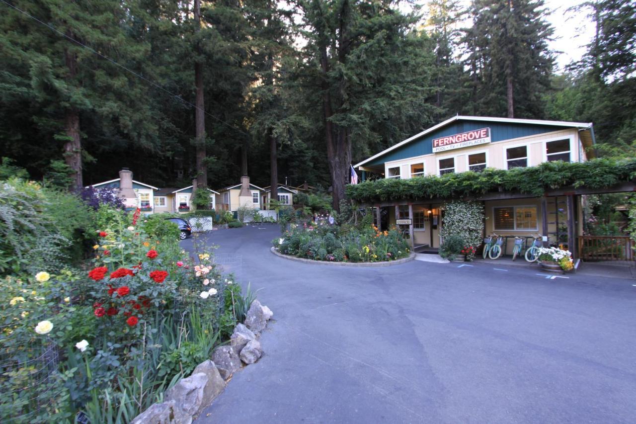 Fern Grove Cottages Guerneville Dış mekan fotoğraf